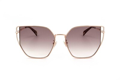 Foto 2 | Gafas De Sol Police Spll38m 08fc Shiny Copper Gold Para Mujer - Venta Internacional.