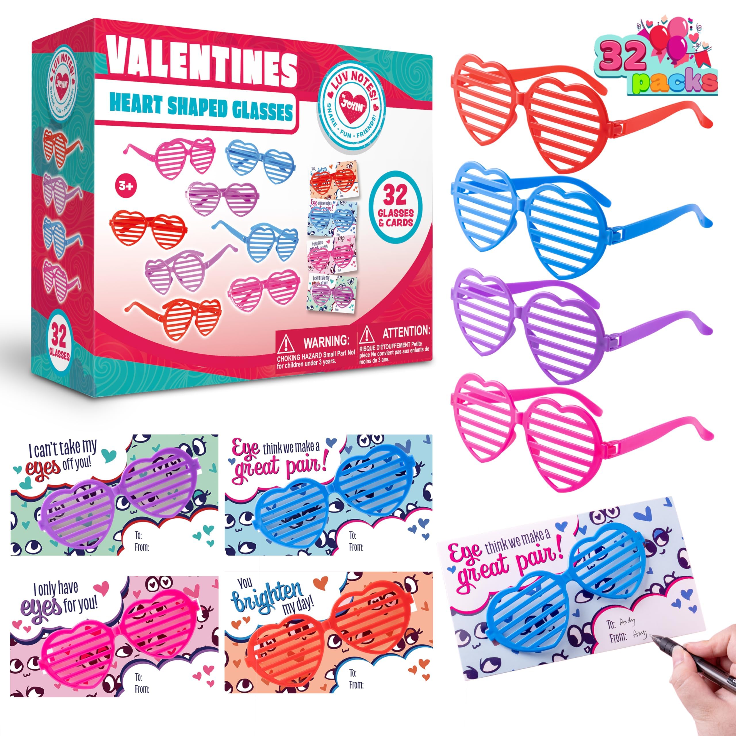 Foto 2 pulgar | Lentes de San Valentín 32 Piezas-Venta Internacional