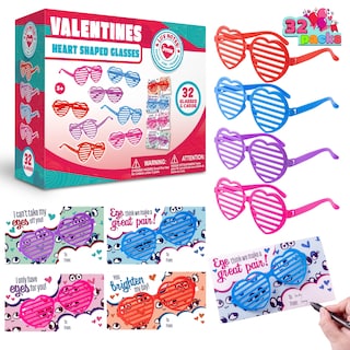 Foto 1 | Lentes de San Valentín 32 Piezas-Venta Internacional
