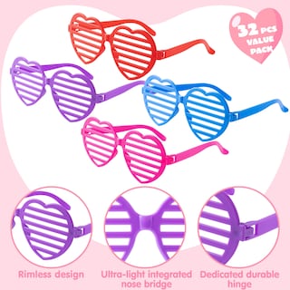 Foto 3 | Lentes de San Valentín 32 Piezas-Venta Internacional