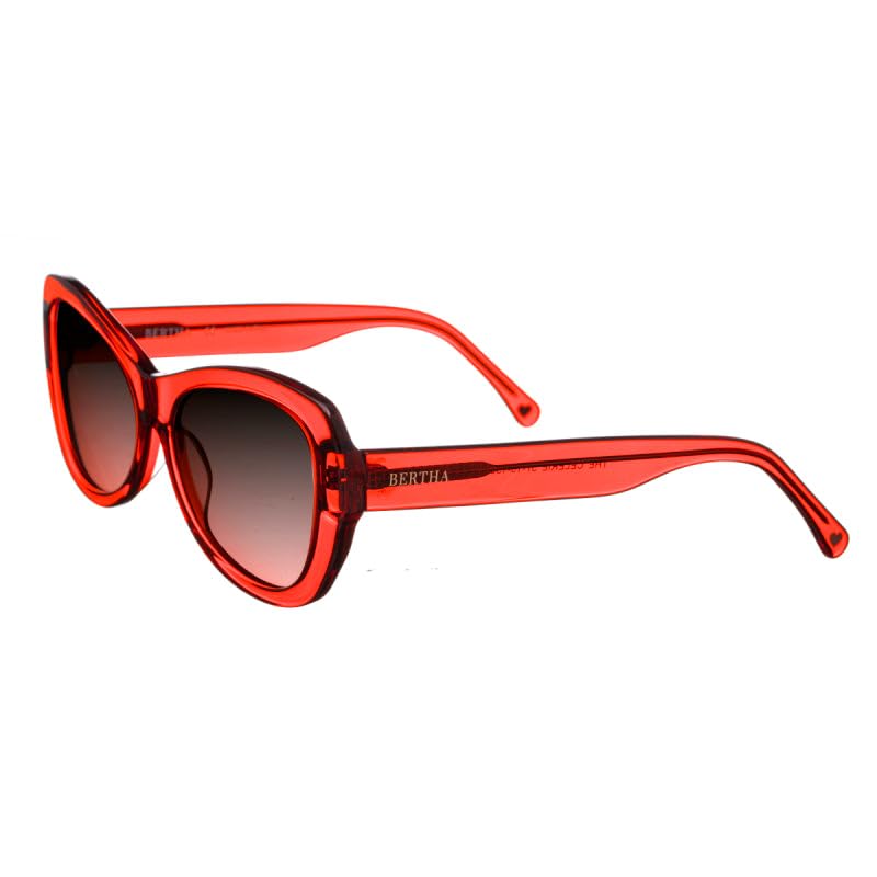 Foto 2 pulgar | Gafas De Sol Bertha Brsit101-1 Square Para Mujeres - Naranja - Venta Internacional.