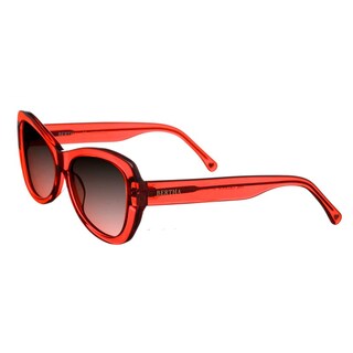 Foto 1 | Gafas De Sol Bertha Brsit101-1 Square Para Mujeres - Naranja - Venta Internacional.