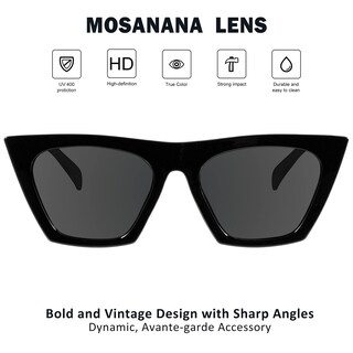 Foto 4 | Gafas De Sol Mosanana Cat Eye Para Mujer Con Protección Uv400 - Venta Internacional.