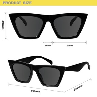 Foto 5 | Gafas De Sol Mosanana Cat Eye Para Mujer Con Protección Uv400 - Venta Internacional.