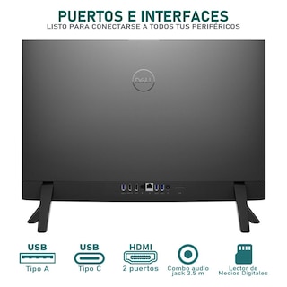 Foto 4 | Computadora All In One Dell Inspiron 5415 Amd Ryzen 3 5425u 16gb Ram 1.2tb Ssd 23.8'' Windows 11 Home Reacondicionado