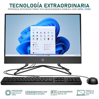 Foto 2 | Computadora All In One Hp Aio 200 G4 Intel Core I3 1215u 12gb Ram 1tb 21.5'' Windows 11 Home Reacondicionado