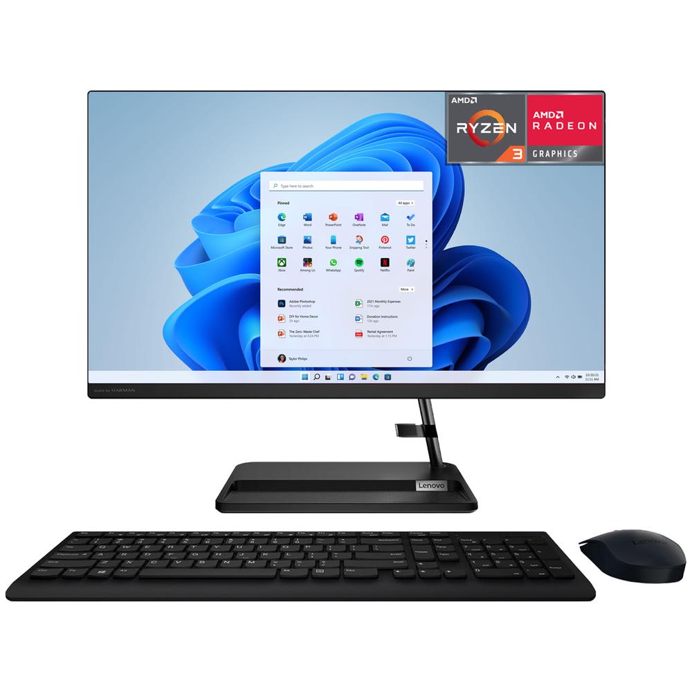Foto 2 pulgar | Computadora All In One Lenovo Aio 3 Amd Ryzen 3 5300 8gb Ram 1tb 23.8'' Windows 11 Home Reacondicionado