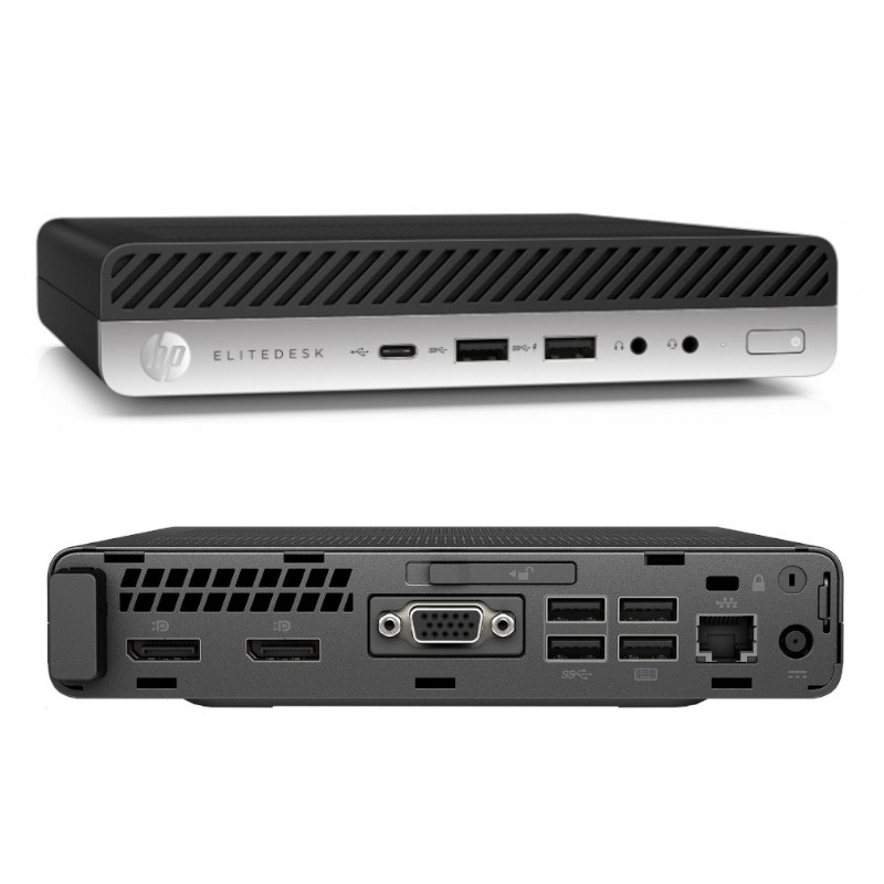 Foto 3 pulgar | Cpu Hp Elitedesk 800 G3 Mini- Intel Core I5, 6ta Generación- 16gb Ram- 500gb Hdd- Wifi- Windows 10 Pro- Reacondicionado