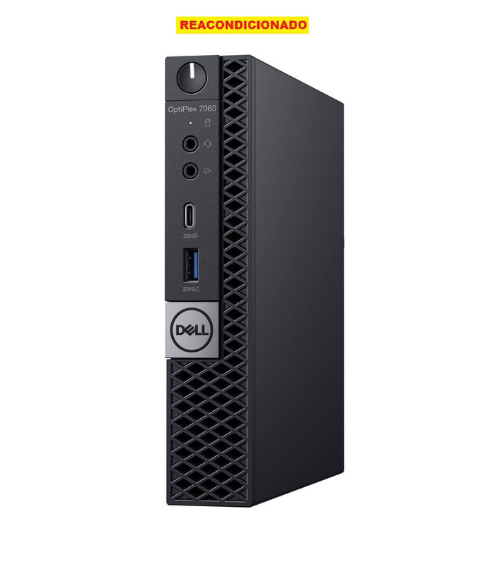 CPU Dell Optiplex 7060 Mini Intel Core I5-8a 8 GB RAM 1 TB HDD Windows 10 Pro Reacondicionado