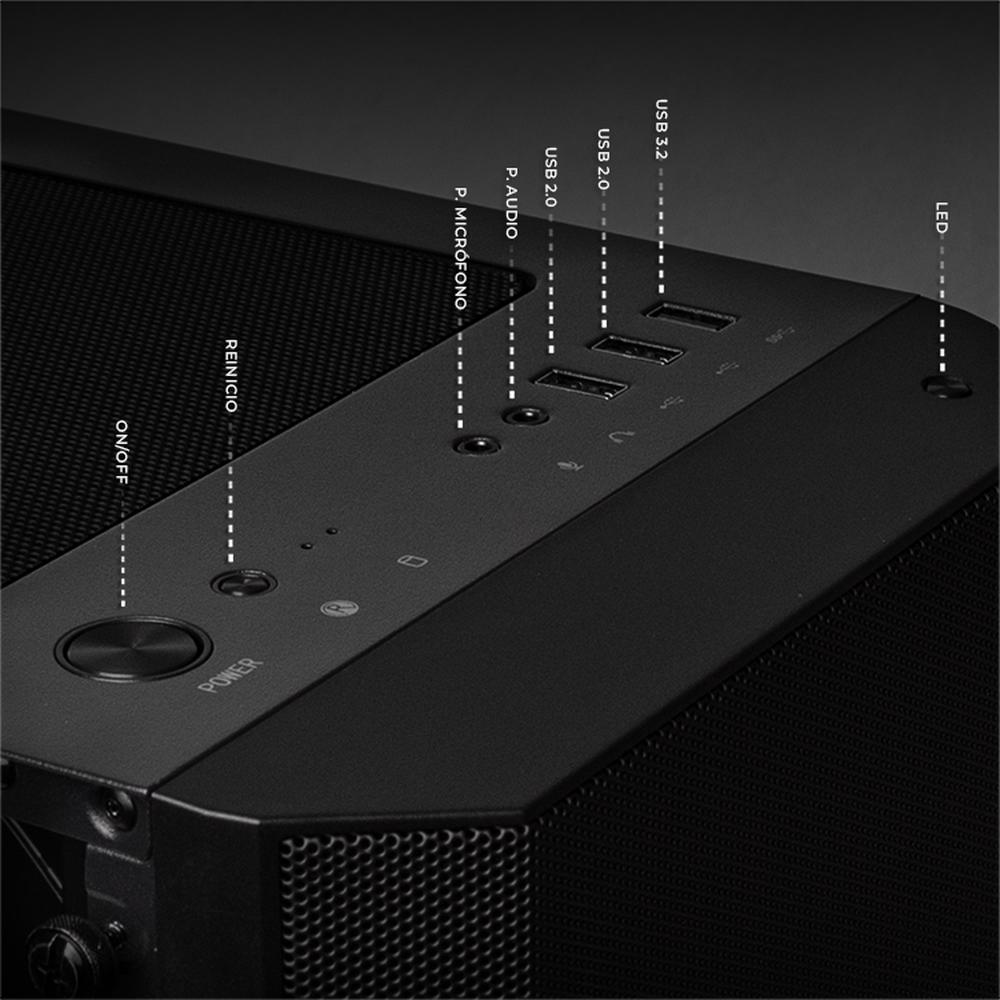Foto 6 pulgar | Xtreme Pc Gaming Msi Amd Radeon Rx 7600 Ryzen 7 5700 32gb Ssd 1tb Wifi