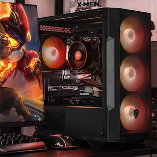 Foto 6 | Xtreme Pc Gaming Msi Amd Radeon Rx 7600 Ryzen 7 5700 32gb Ssd 1tb Wifi