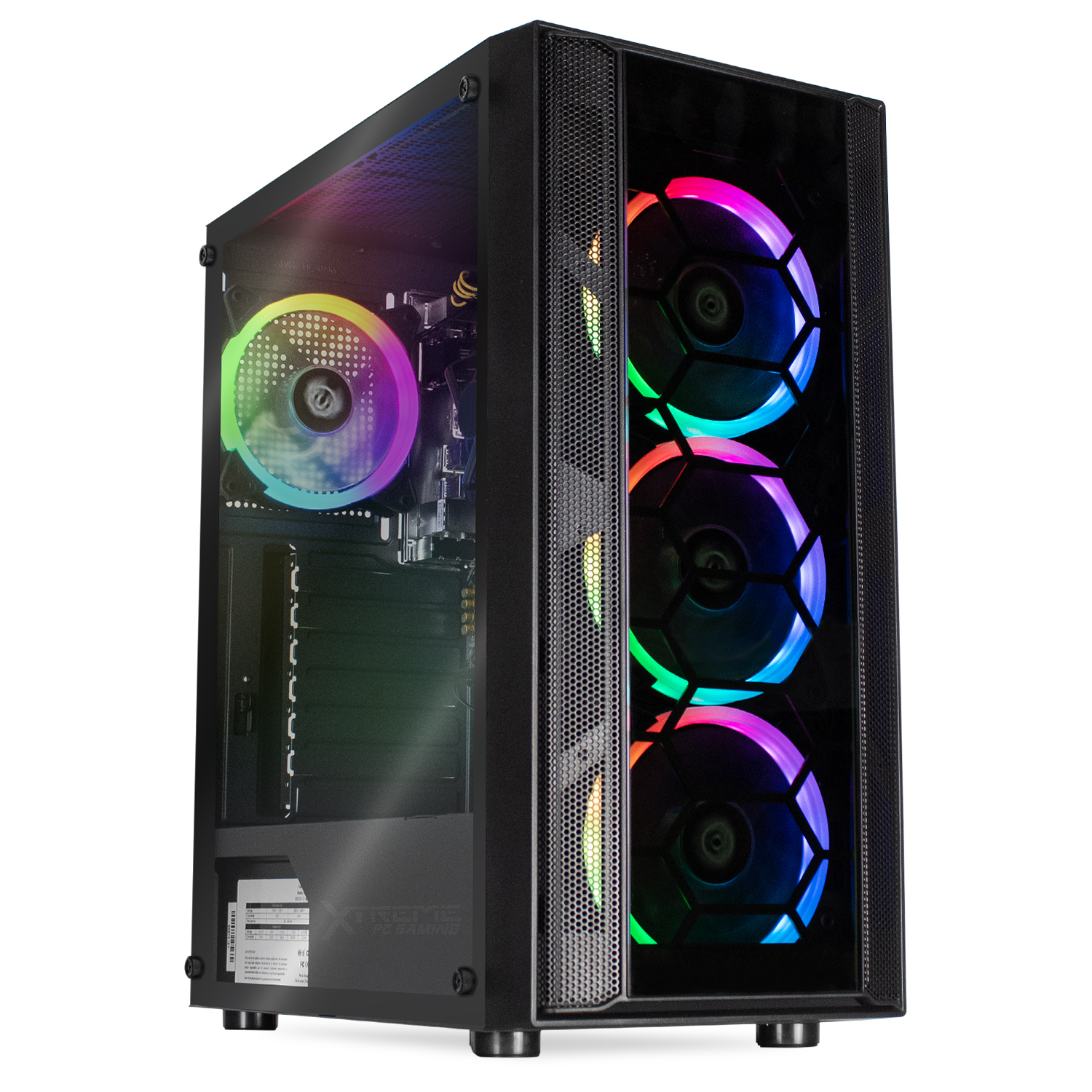 Foto 1 | Servidor Xtreme PC Gaming Intel Uhd 630 Core I3 10100 / 8gb/ 1tb color Negro