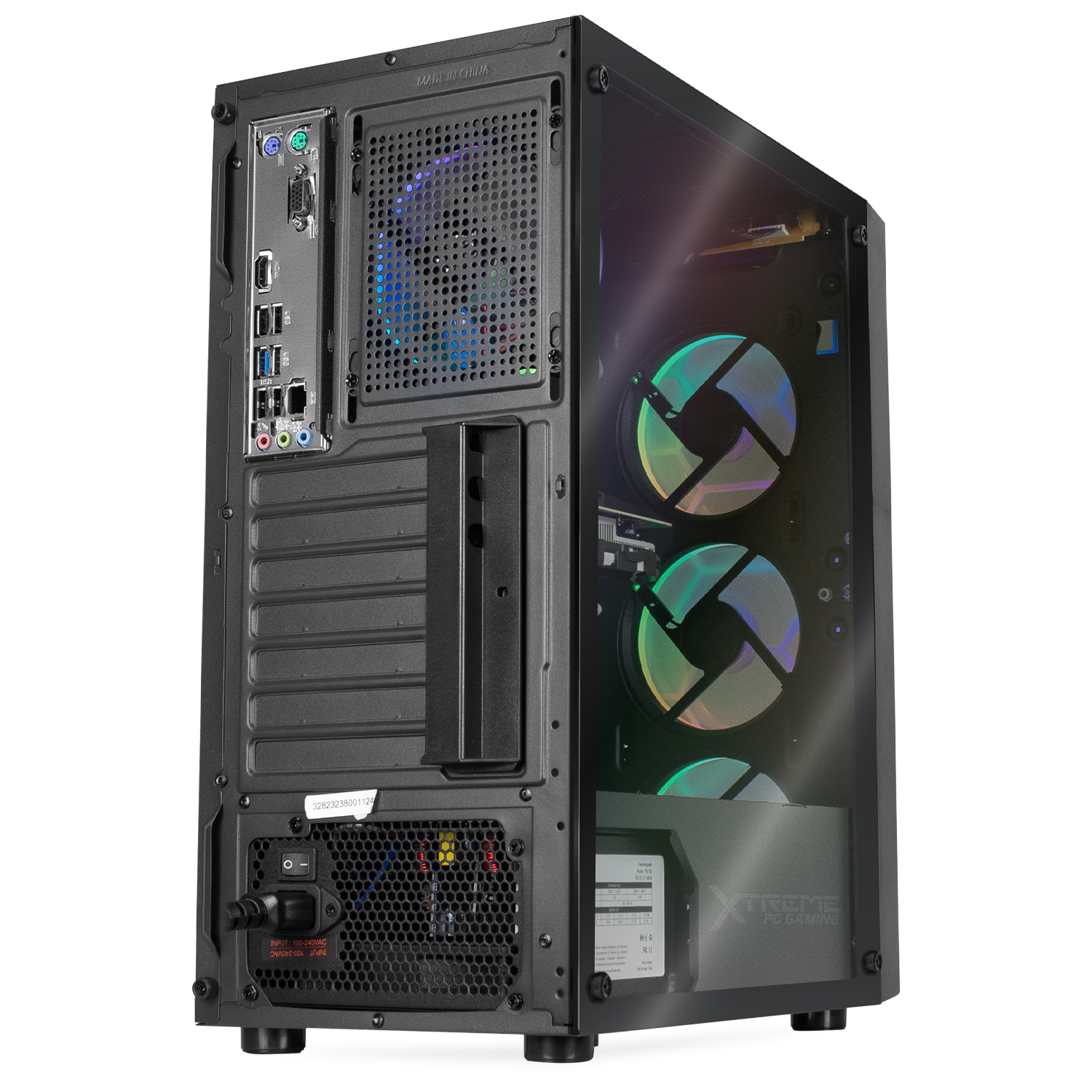 Foto 3 pulgar | Servidor Xtreme PC Gaming Intel Uhd 630 Core I3 10100 / 8gb/ 1tb color Negro