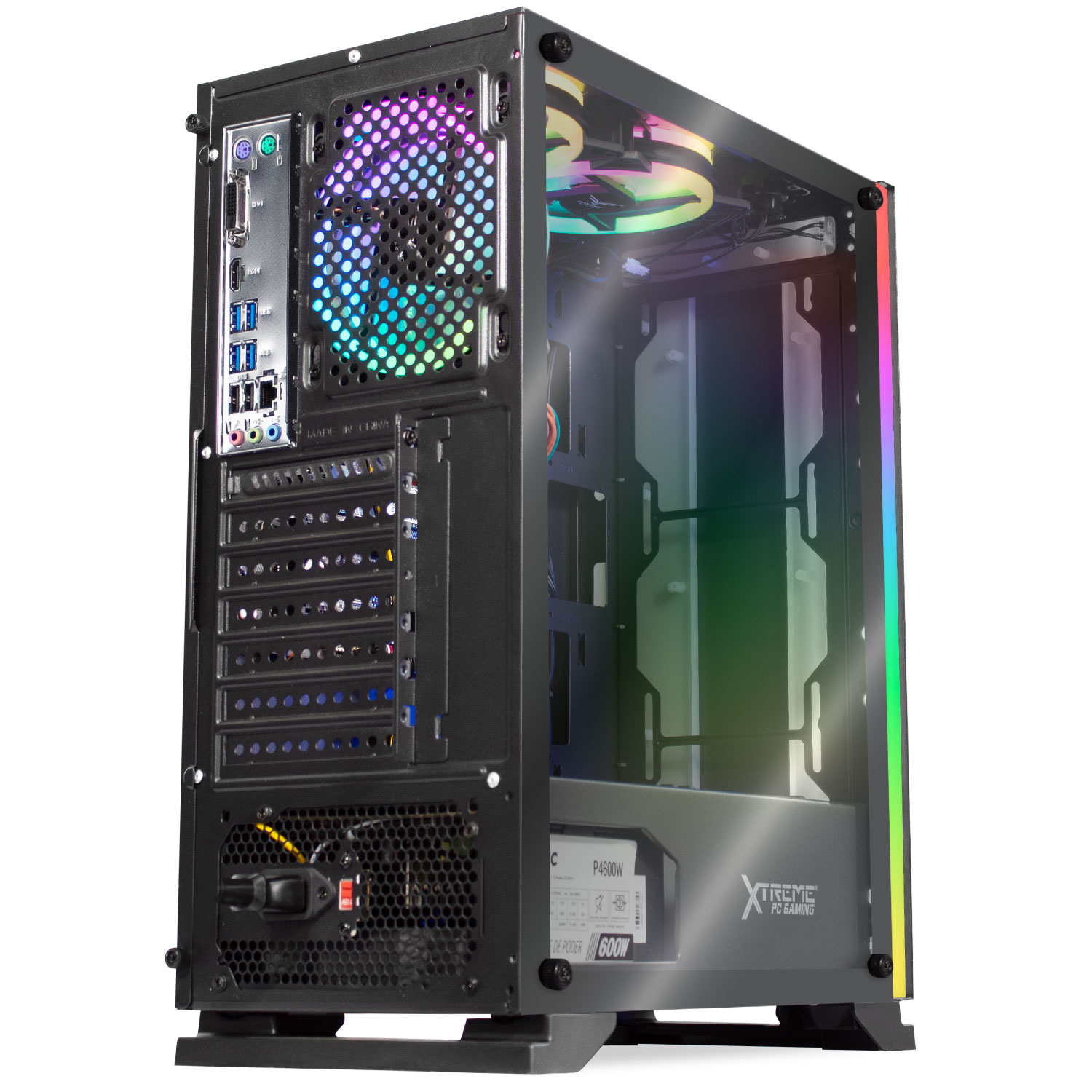 Foto 2 | Xtreme PC Gamer AMD Radeon Vega Renoir Ryzen 5 4600 G 8 GB RAM 1 TB HDD Wifi Negro