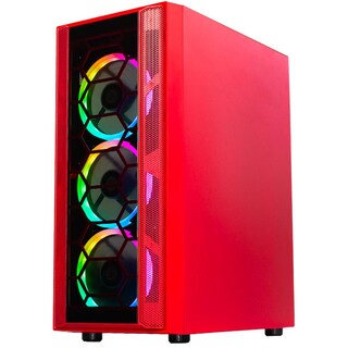 Foto 3 | Xtreme PC Gaming AMD Radeon RX 6500 XT AMD Ryzen 5 5600X 16GB SSD 240GB 2TB WIFI Red