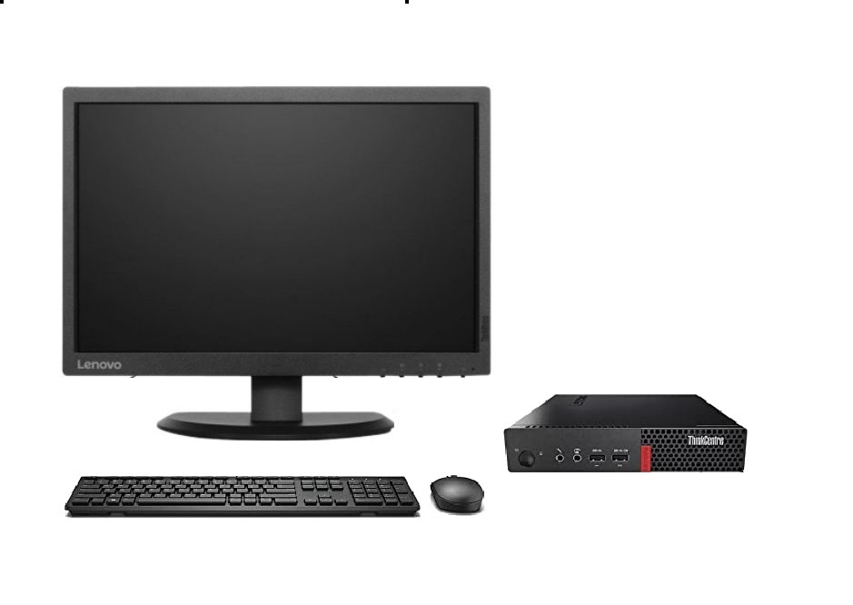 Foto 2 pulgar | Computadora Lenovo Thinkcentre M710Q Tiny Intel Core I5 7a 16 GB RAM 256 GB SSD Monitor 19'' - Reacondicionado