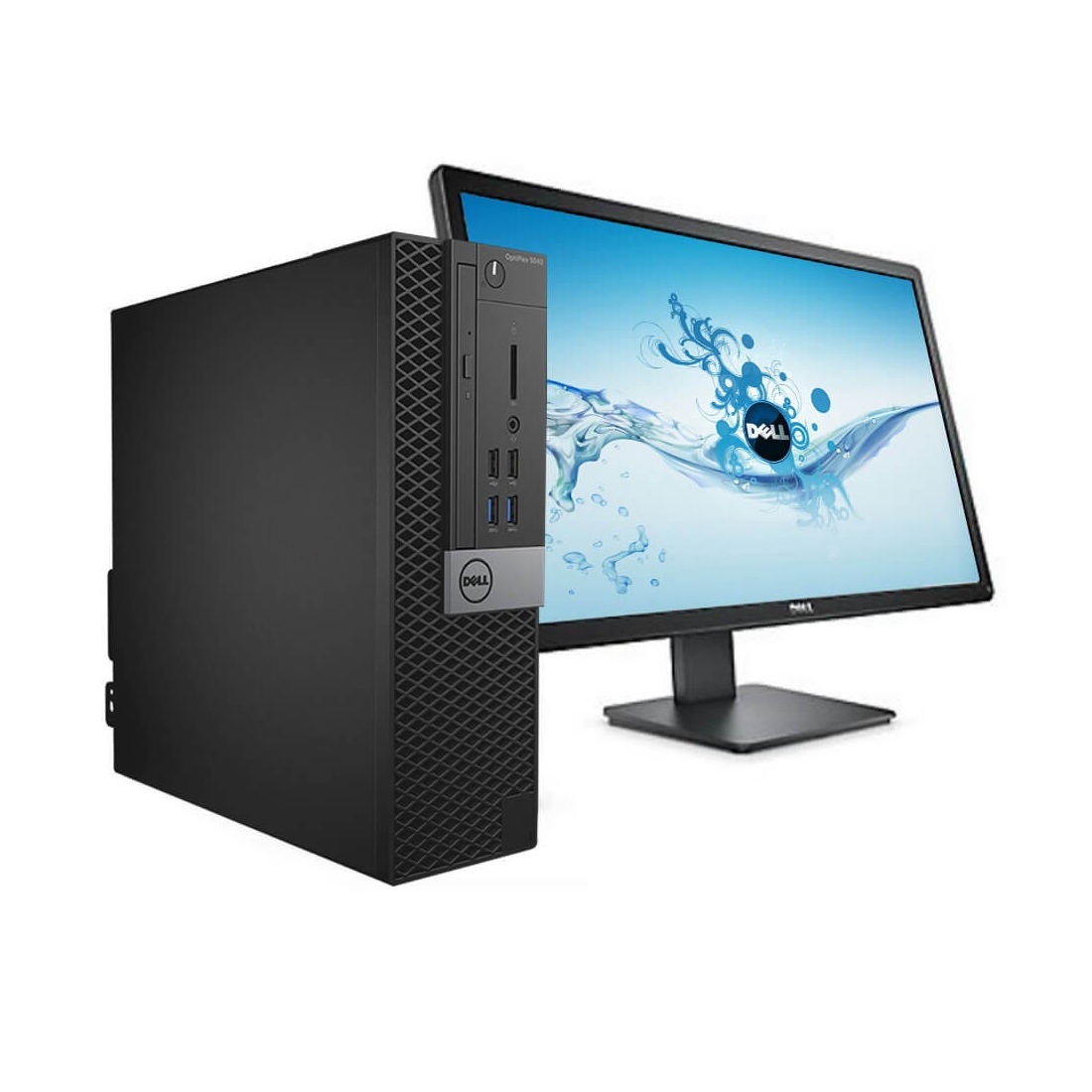 Foto 1 | PC Dell Optiplex 3040 SFF Intel Core I5 con 16 GB y 256 SSD + Monitor LCD de 20'' Reacondicionado