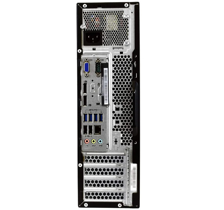 Foto 3 | PC Lenovo SFF M93P color Negro Core I5 con 8 GB y 500 GB HDD Monitor Cuadrado de 19 " Reacondicionado Clase A