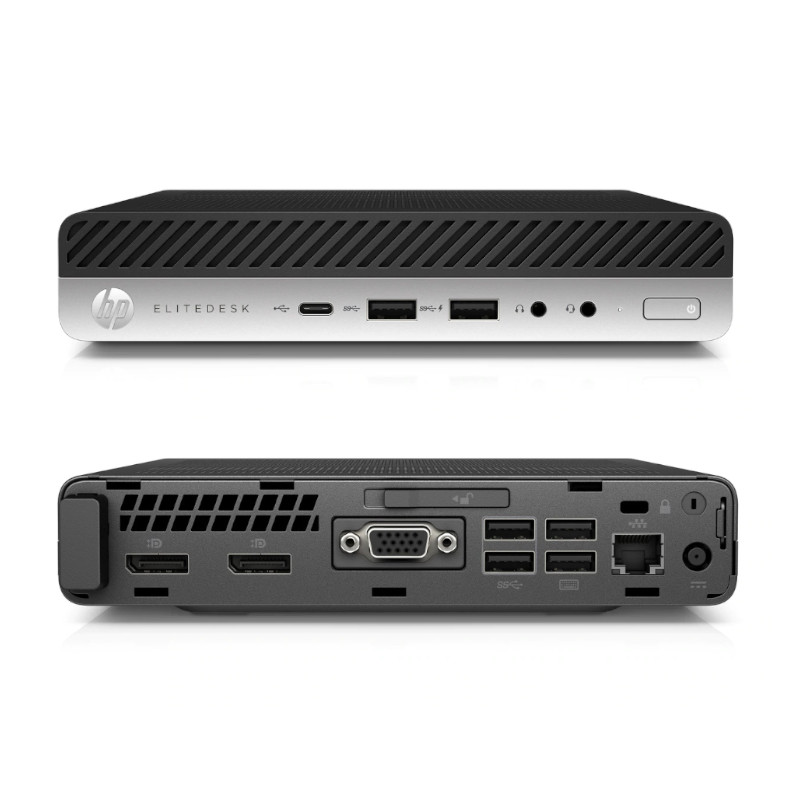 Foto 3 pulgar | PC HP Elitedesk 800 G4 Mini Intel Core I7-8ª Gen 16 GB RAM 512 GB SSD Monitor 19 '' Equipo Clase A Reacondicionado
