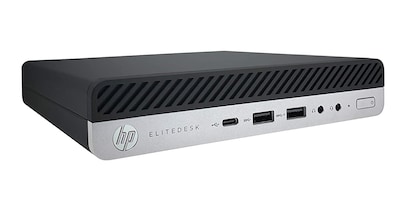 Foto 3 | PC HP Elitedesk 800 G4 Mini Intel Core I7-8ª Gen 16 GB RAM 512 GB SSD Monitor 19 '' Equipo Clase A Reacondicionado