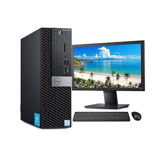 Foto 1 | PC Dell 7070 Sff- Core I5 9na Gen- 16GB RAM 256GB SSD Monitor 19'' Windows 10 Pro Equipo Clase A Reacondicionado