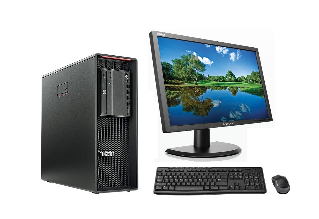 Pc Lenovo P520, Intel Xeon W-2133, 64gb+ 1tb Ssd, 2tb Hdd, Nvidia P400, Monitor 22'',reacondicionado $22,999