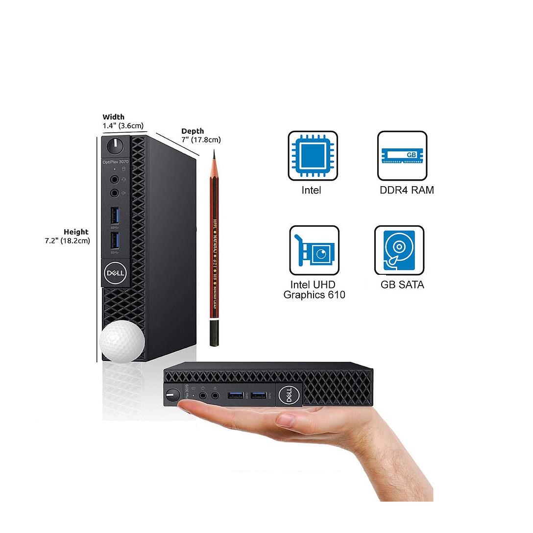 Foto 4 pulgar | Pc 5070 Ssf I7-9 32gb Y 512gb Ssd + lcd23 Pulg Reacondicionado