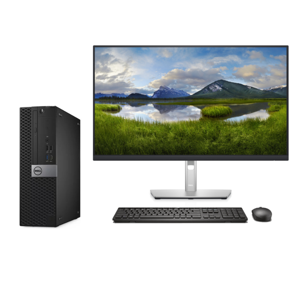 Foto 2 pulgar | Servidor De Escritorio Dell Optiplex I5 6ta Generación Monitor 21.5 Plata Ram 32gb Ssd 1tb