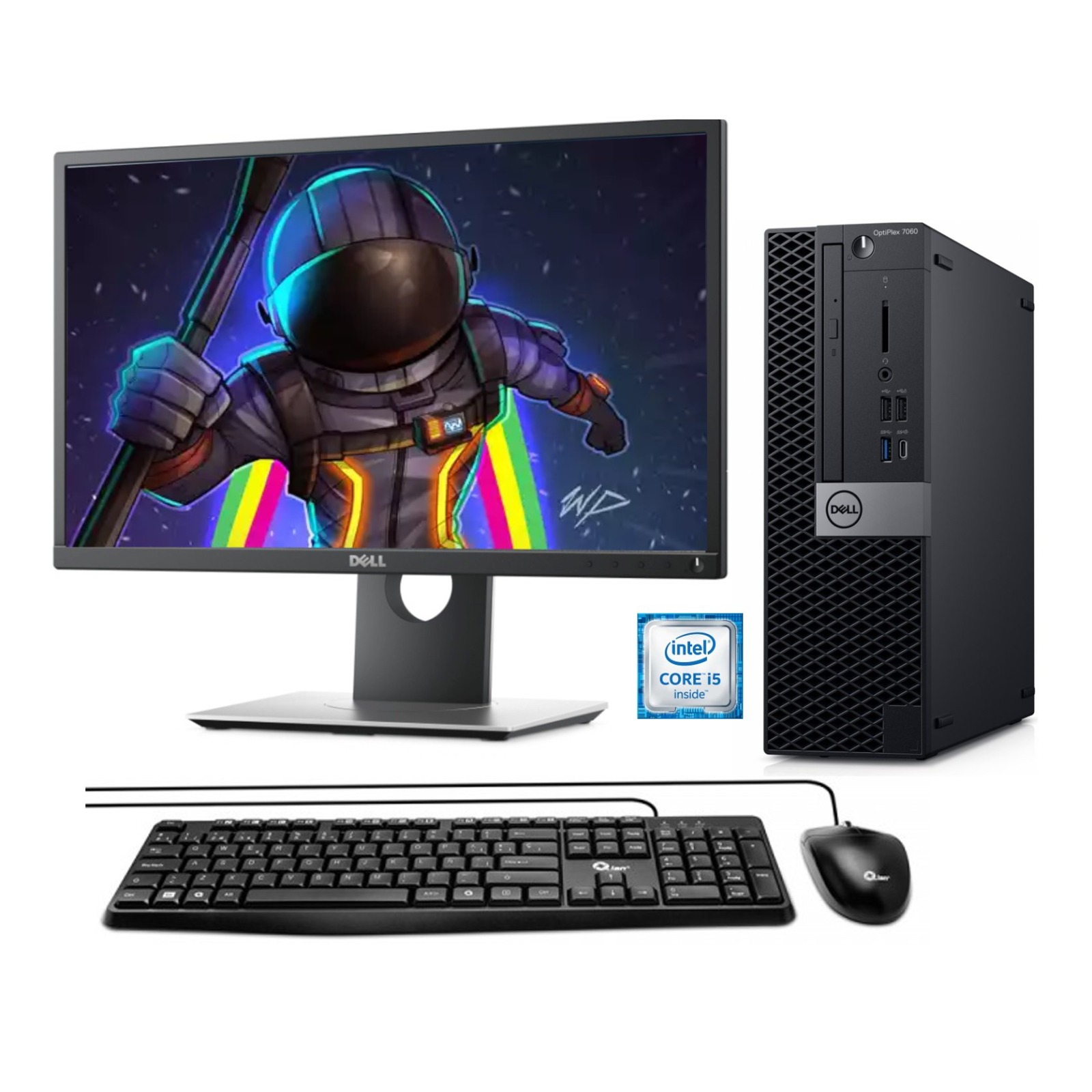 PC Dell 7060 I5-8 8gb en Ram 256gb Ssd más Monitor de 20p Reacondicionado