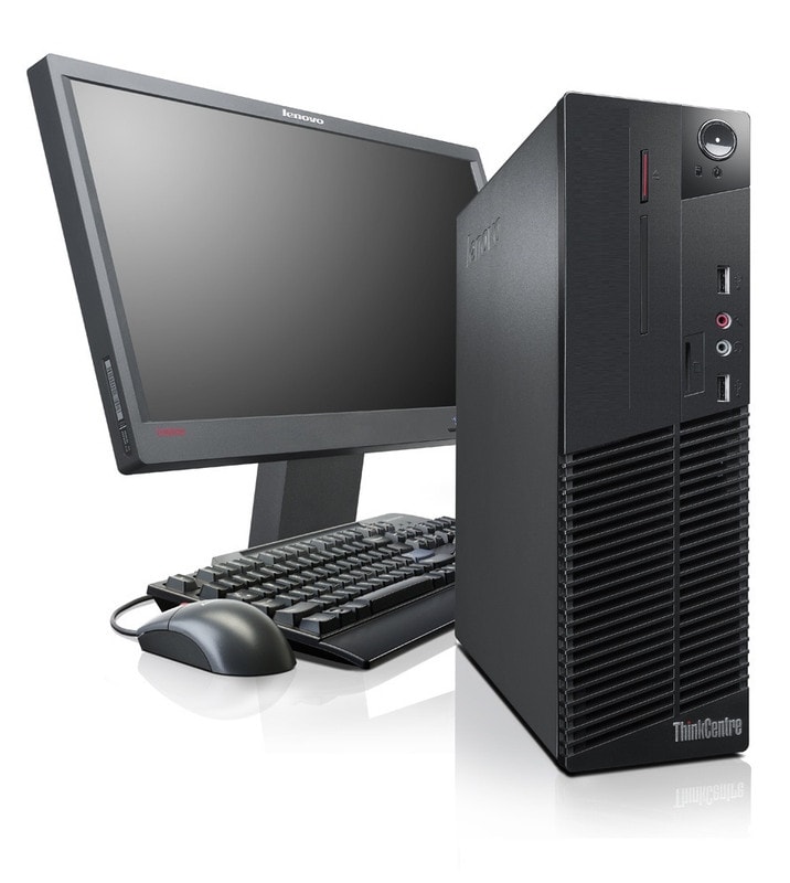 Pc Lenovo M79 Sff,amd A8, 8gb Ram, 512gb Ssd, Monitor 20'', Equipo Clase A, Reacondicionado $3,499