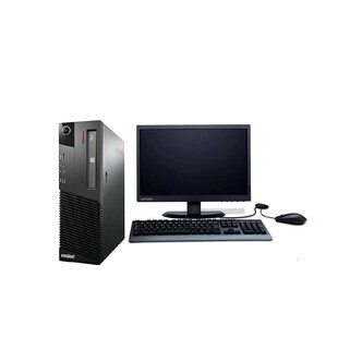 Foto 1 | PC Lenovo M79 Sff- Amd A8- 12 gb Ram- 512 gb Ssd- Windows 10 Pro- Monitor 20''- Equipo Clase A Reacondicionado