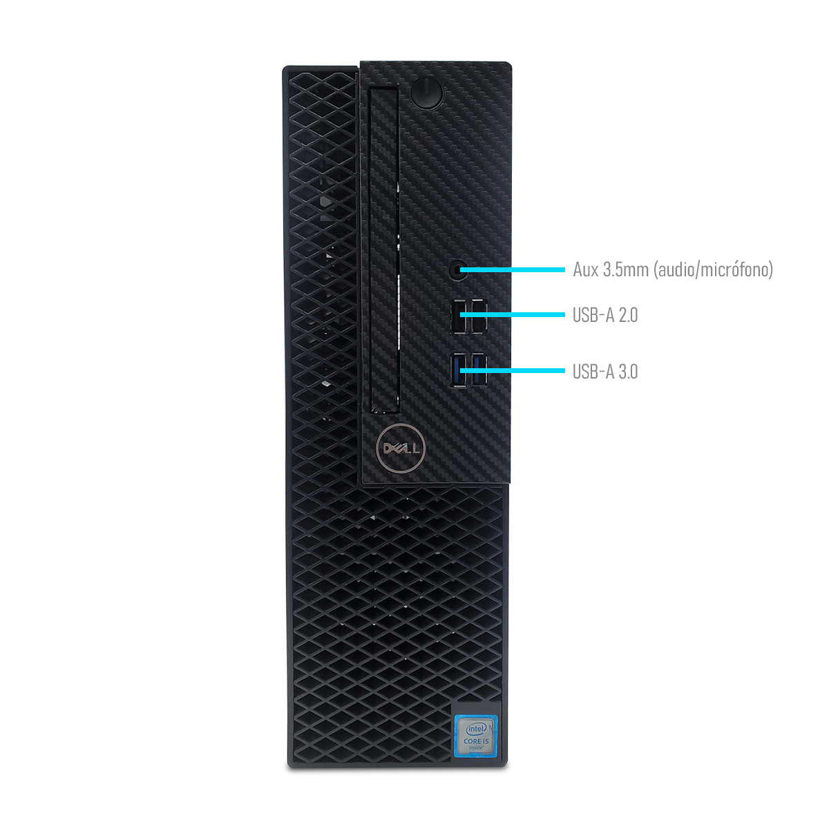 Foto 2 | Computadora Dell Optiplex 3050 Intel Core I5-6 8gb Ram 256gb Ssd Reacondicionada Con Office