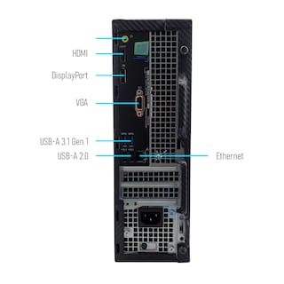 Foto 3 | Computadora Dell Optiplex 3050 Intel Core I5-6 8gb Ram 256gb Ssd Reacondicionada Con Office