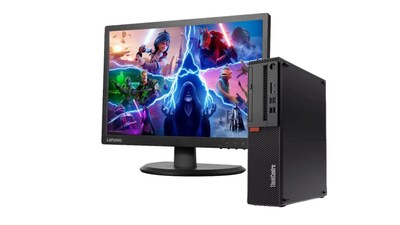 Foto 1 | Pc Lenovo M715s Amd A6, Monitor De 20 Pulgadas, 512gb Ssd, 16gb Ram, Reacondicionado