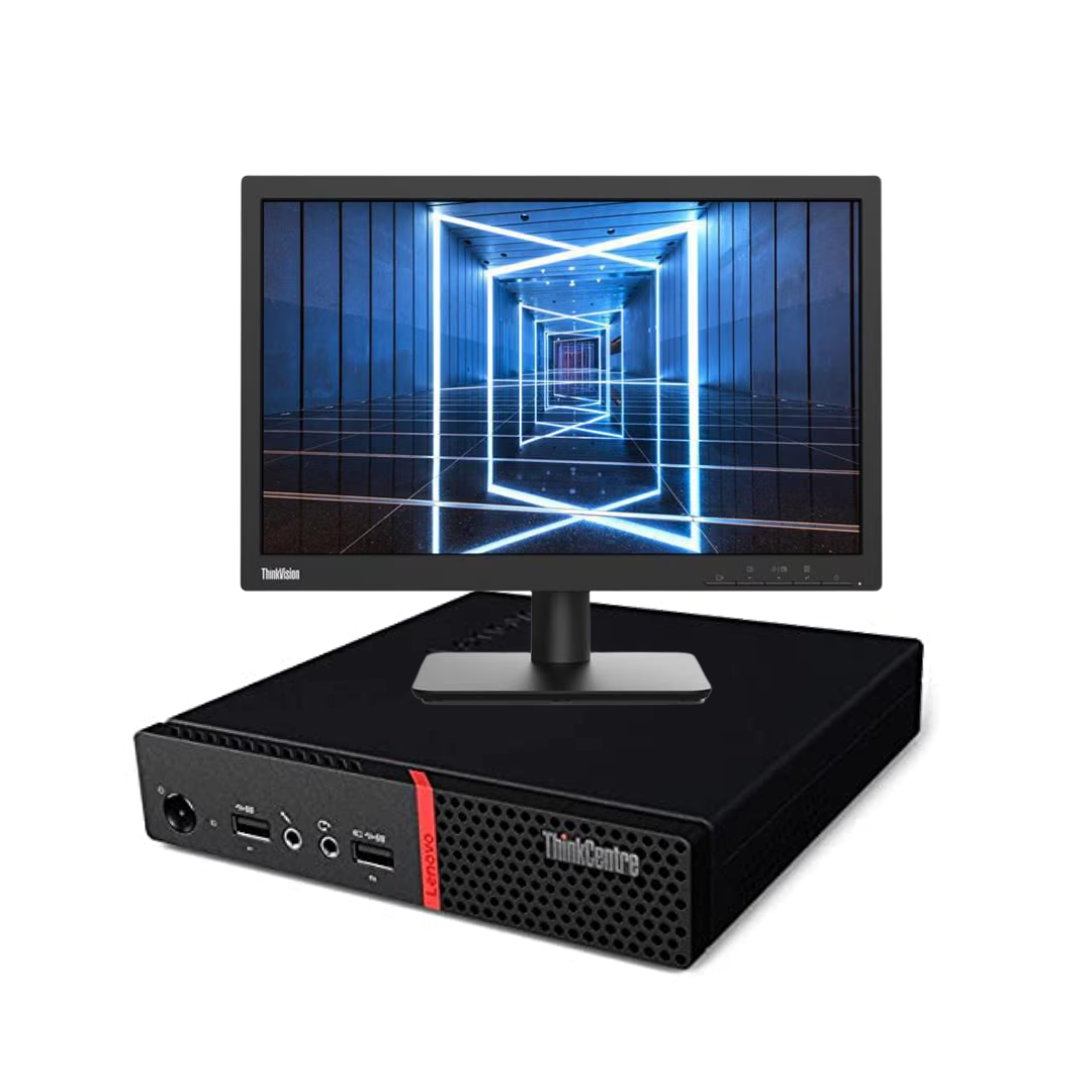 Foto 2 pulgar | PC Lenovo M715s 20 Pulgadas Windows 11 Pro AMD A6 32 GB RAM 512 GB SSD Negra Reacondicionada