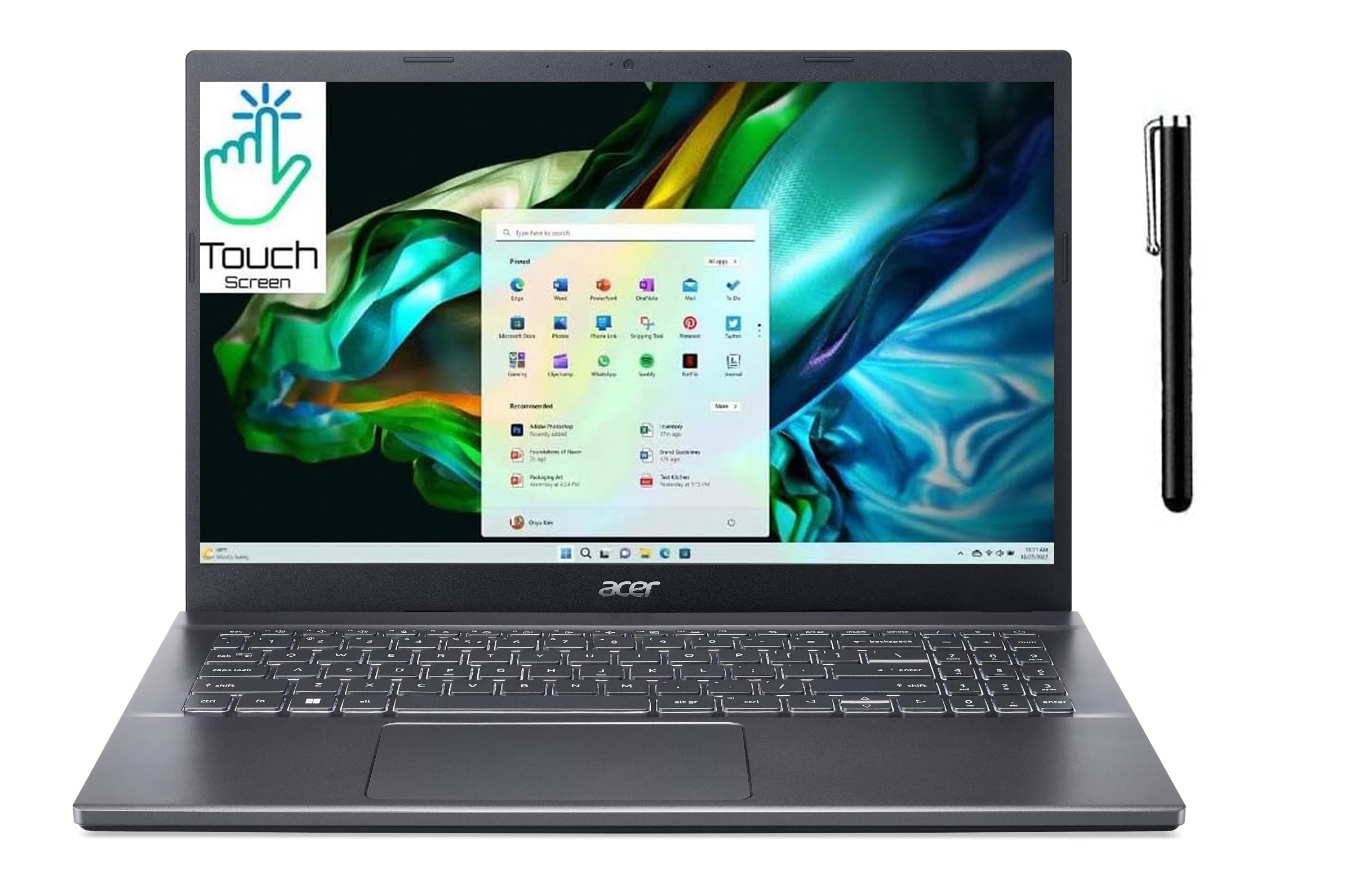 Foto 2 pulgar | Reacondicionado Ordenador Portátil Acer Aspire 5 Touch Slim Intel I5 12 Gb Ram 512 Gb Ssd - Venta Internacional.