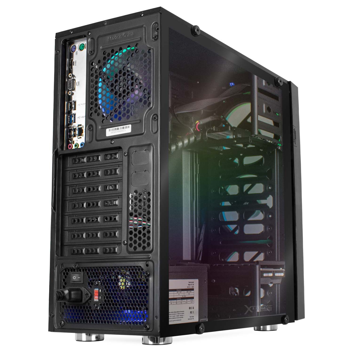 Foto 1 | Servidor Xtreme Pc Gaming Intel Uhd 630 Core I7 9700/ 16gb/ 3240gb color Negro