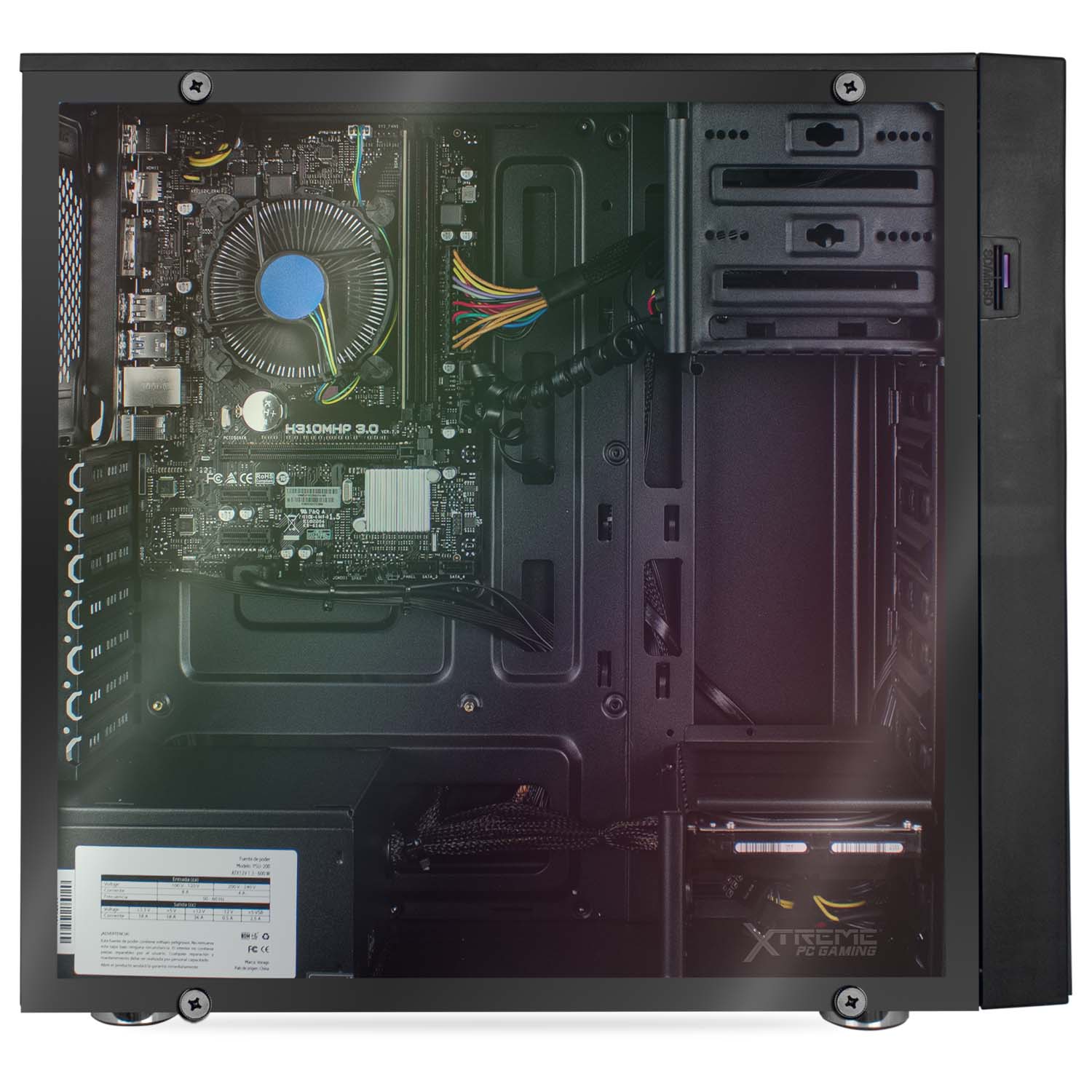 Foto 3 pulgar | Servidor Xtreme Pc Gaming Intel Uhd 630 Core I7 9700/ 16gb/ 3240gb color Negro