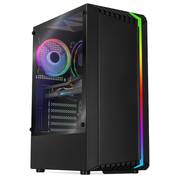 Foto 2 pulgar | Xtreme Pc Gamer Geforce Rtx 3060 Core I5 10600kf 16gb Ssd 500gb 2tb Rgb Wifi