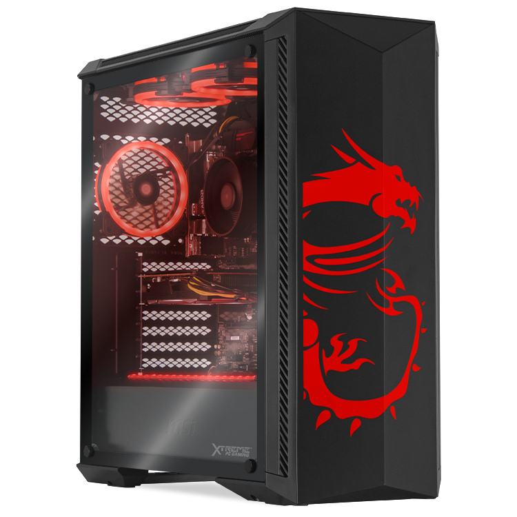 Foto 2 pulgar | Xtreme PC Gamer MSI AMD Radeon Rx 6500 Xt Ryzen 5 4500 16 GB RAM 250 GB SSD 2 TB HDD ARGB Wifi