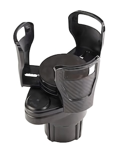 Foto 2 | Portavasos para Auto Doble Organizador y Ajustable Negro Bluelander