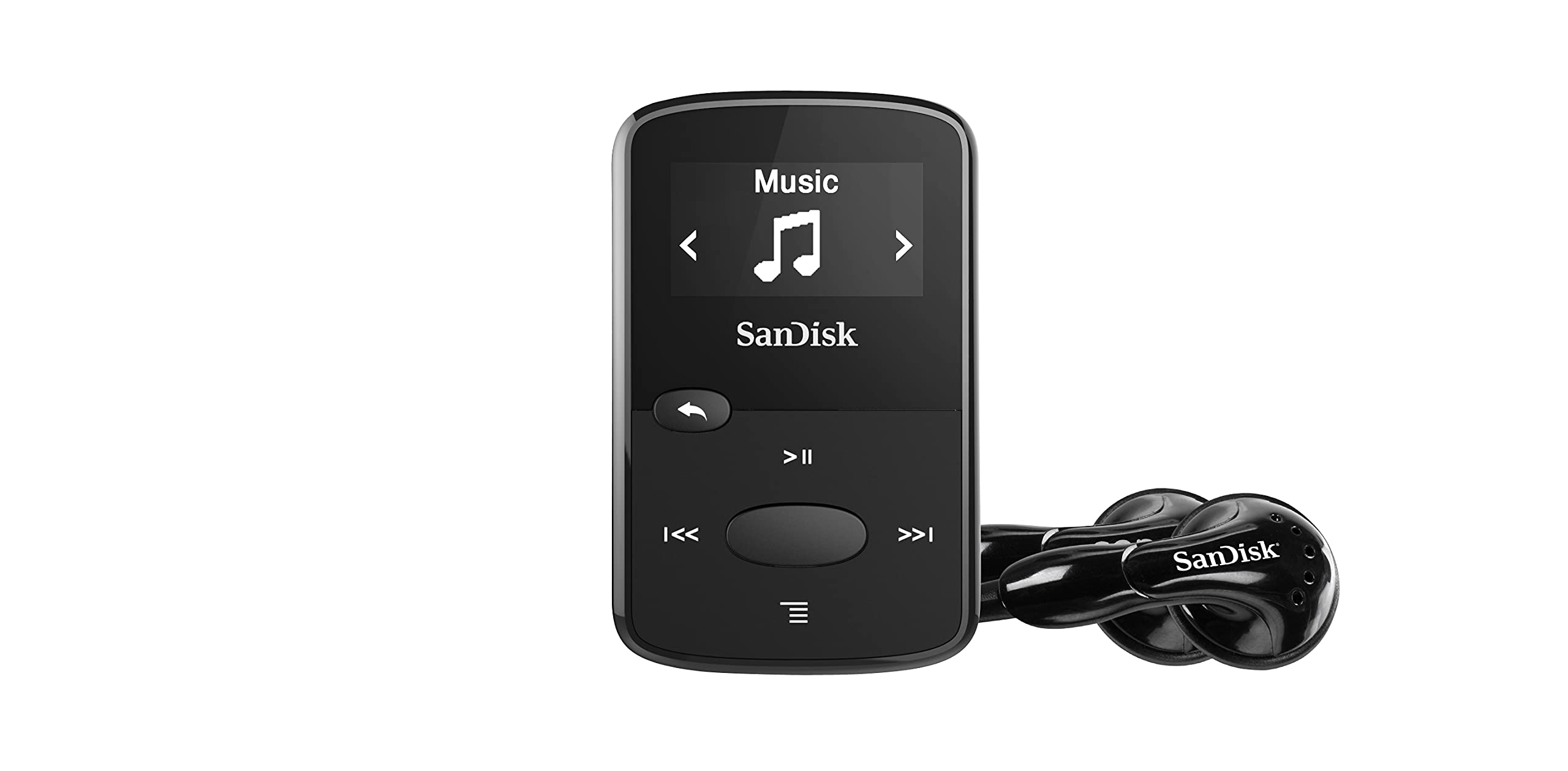 Foto 6 pulgar | Venta Internacional - Reproductor Mp3 Sandisk Clip Jam De 8 Gb Negro Con Ranura Microsd Y Fm R