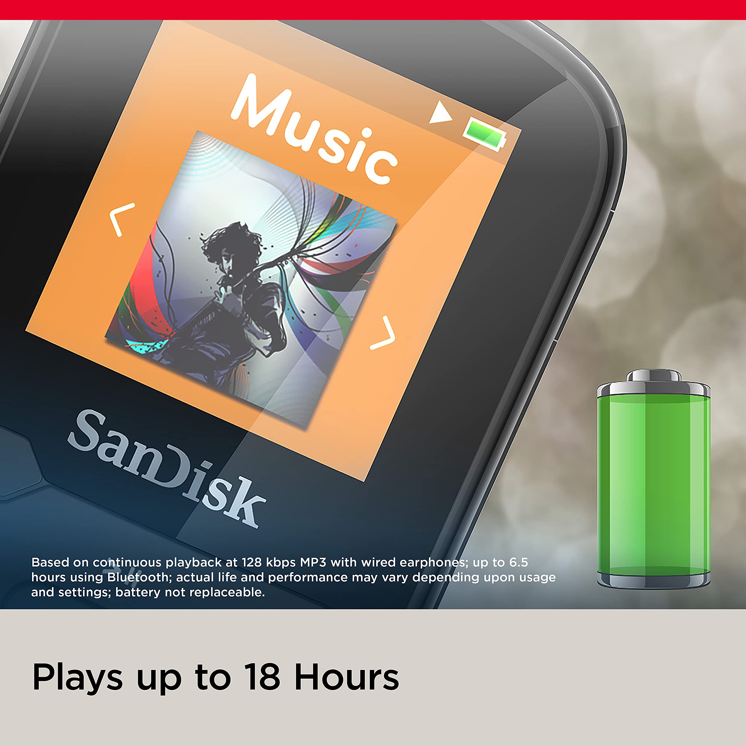 Foto 3 | Venta Internacional - Reproductor Mp3 Sandisk Clip Sport Plus Radio Fm Bluetooth De 32 Gb