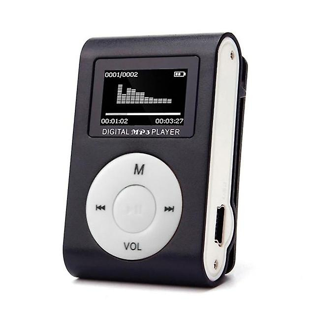 Venta Internacional - Reproductor Mp3 Sanlin Beans Mini Portátil Con Clip De 32 Gb Negro