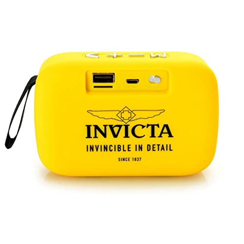 Foto 3 pulgar | Altavoz Bluetooth Portátil Invicta 31494 Amarillo - Venta Internacional