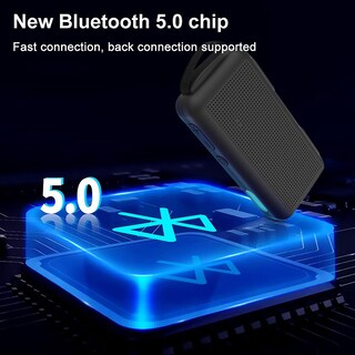 Foto 5 | Altavoz Bluetooth Portátil Inalámbrico Para Exteriores Negro - Venta Internacional.