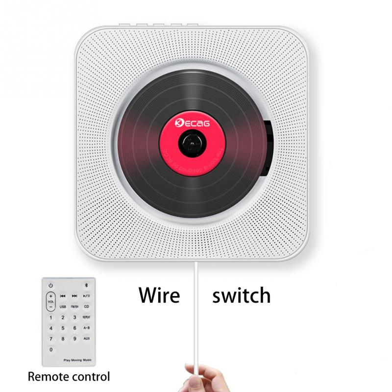 Reproductor De Cd Montado En La Pared, Radio Fm, Bluetooth, Sonido Envolvente Usb - Venta Internacional.