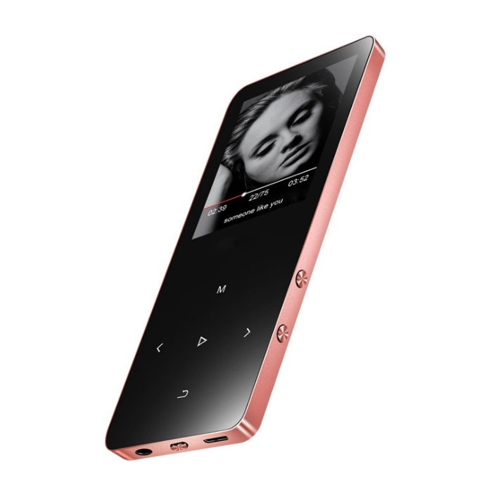 Reproductor De Música Bluetooth Mp3 Mp4 16gb Pantalla Táctil Rosa - Venta Internacional.