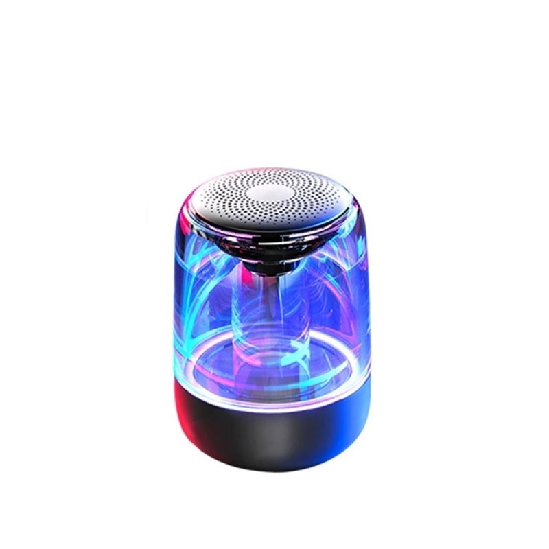 Foto 2 pulgar | Altavoz Bluetooth Genérico Mini Portátil Con Luces Led, Color Negro - Venta Internacional.