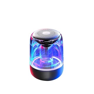 Foto 1 | Altavoz Bluetooth Genérico Mini Portátil Con Luces Led, Color Negro - Venta Internacional.